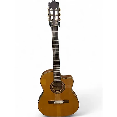 Used Ibanez GA5TCE Natural Classical Acoustic Electric Guitar