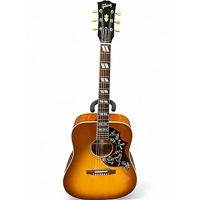 Used Gibson Hummingbird Original Heritage Cherry Sunburst Acoustic Electric Guitar