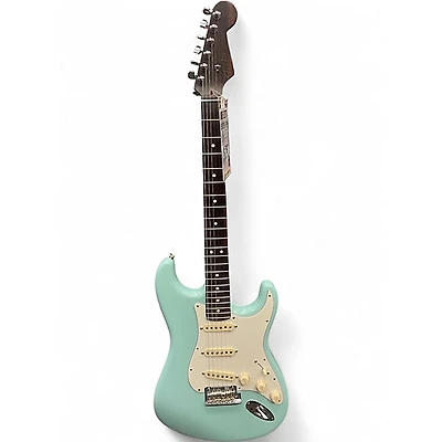 Used Fender American Professional Stratocaster with Rosewood Neck Daphne Blue Solid Body Electric Guitar