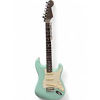 Used Fender American Professional Stratocaster with Rosewood Neck Daphne Blue Solid Body Electric Guitar