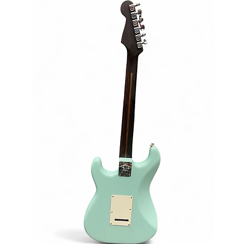 Used Fender American Professional Stratocaster with Rosewood Neck Daphne Blue Solid Body Electric Guitar