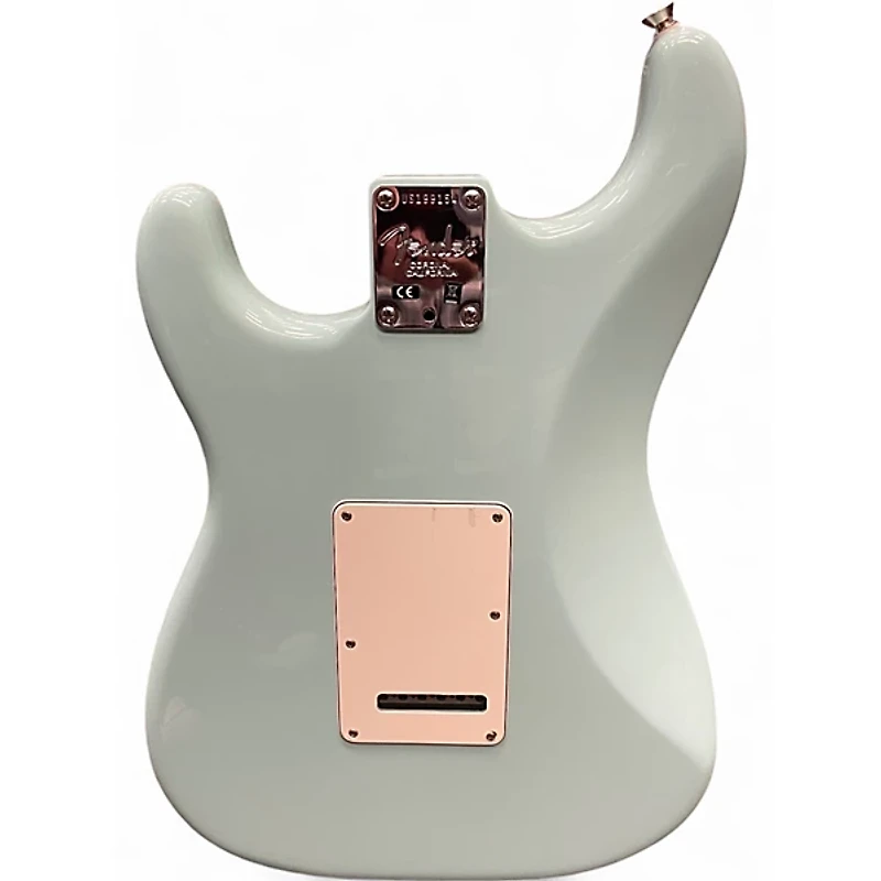 Used Fender American Professional Stratocaster with Rosewood Neck Daphne Blue Solid Body Electric Guitar