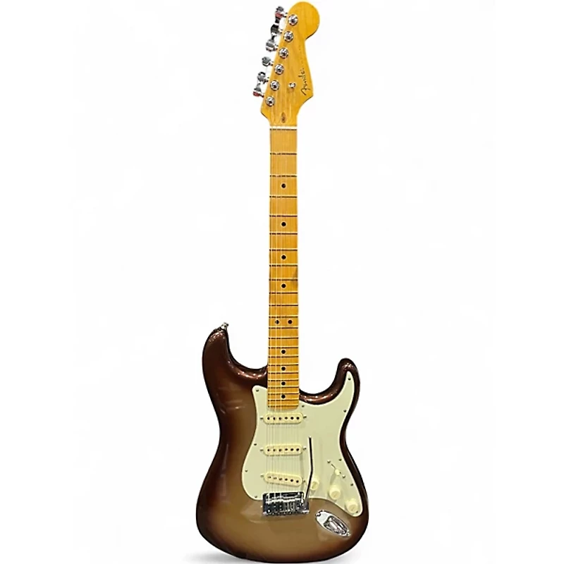 Used Fender American Ultra Stratocaster Mocha Burst Solid Body Electric Guitar