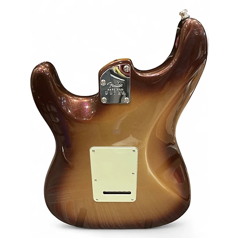 Used Fender American Ultra Stratocaster Mocha Burst Solid Body Electric Guitar