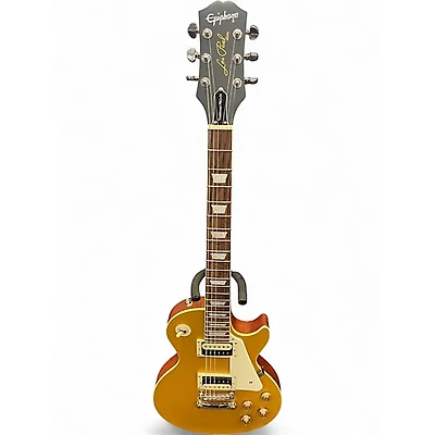 Used Epiphone Les Paul Traditional Pro IV Gold Solid Body Electric Guitar