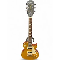 Used Epiphone Les Paul Traditional Pro IV Gold Solid Body Electric Guitar