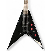 Used Dean Dave Mustaine Signature V Black Solid Body Electric Guitar