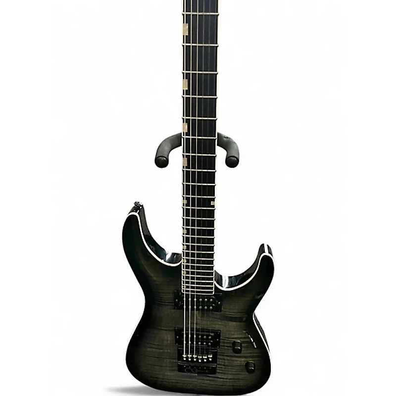 Used ESP LTD MH1000 charcoal burst Solid Body Electric Guitar