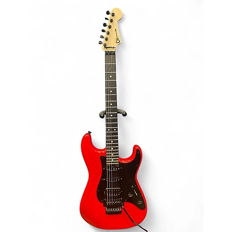 Used Charvel Pro mod SO CAL style 1 Red Solid Body Electric Guitar