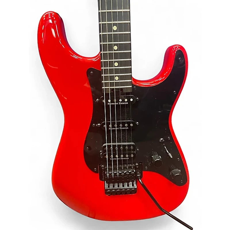 Used Charvel Pro mod SO CAL style 1 Red Solid Body Electric Guitar