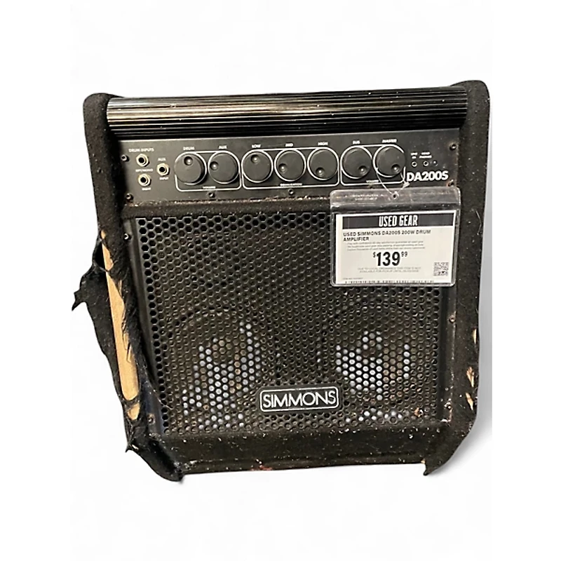 Used Simmons DA200S 200W Drum Amplifier