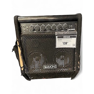 Used Simmons DA200S 200W Drum Amplifier