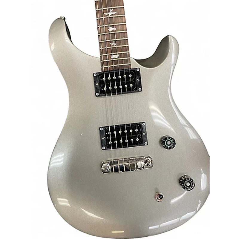 Used PRS SE Standard 24 Inca Silver Solid Body Electric Guitar