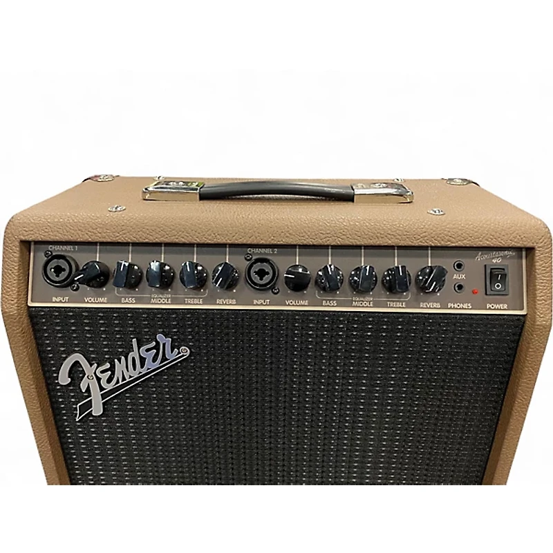 Used Fender Acoustasonic Jr 40W Acoustic Guitar Combo Amp