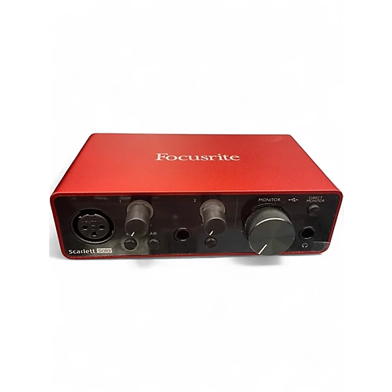 Used Focusrite Scarlett Solo Studio Gen 3 Audio Interface