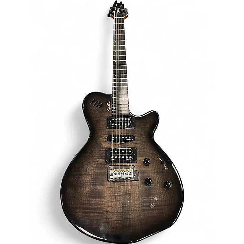 Used Godin XTSA Trans Black Solid Body Electric Guitar