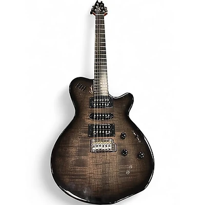 Used Godin XTSA Trans Black Solid Body Electric Guitar