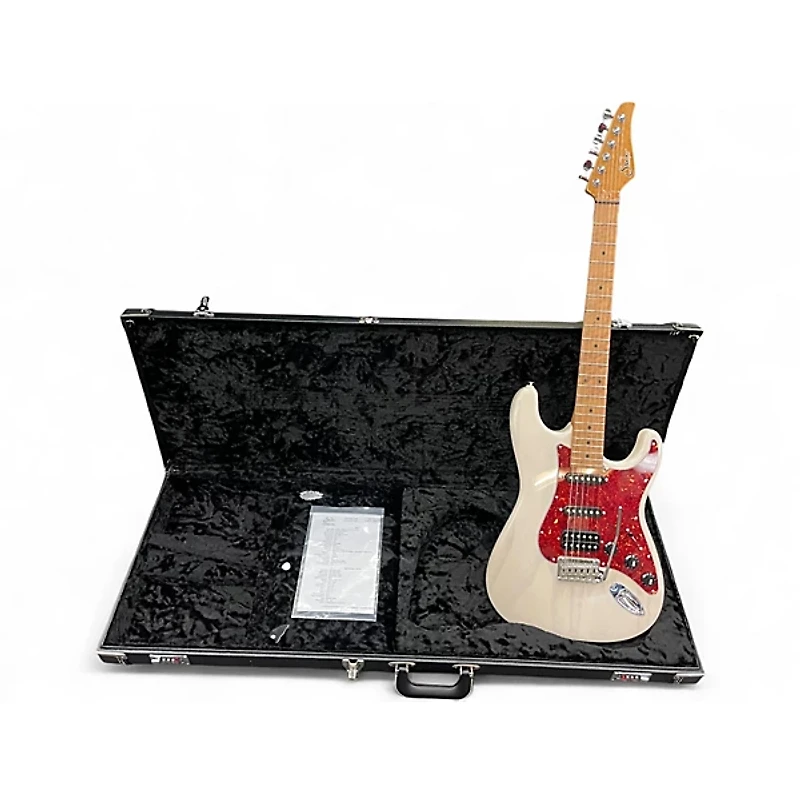 Used Suhr CLASSIC S PAULOWNIA HSS Trans White Solid Body Electric Guitar