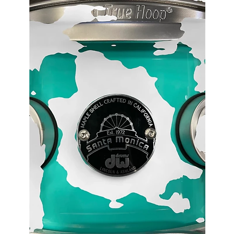 Used DW 14in collectors series santa monica Turquoise Drum