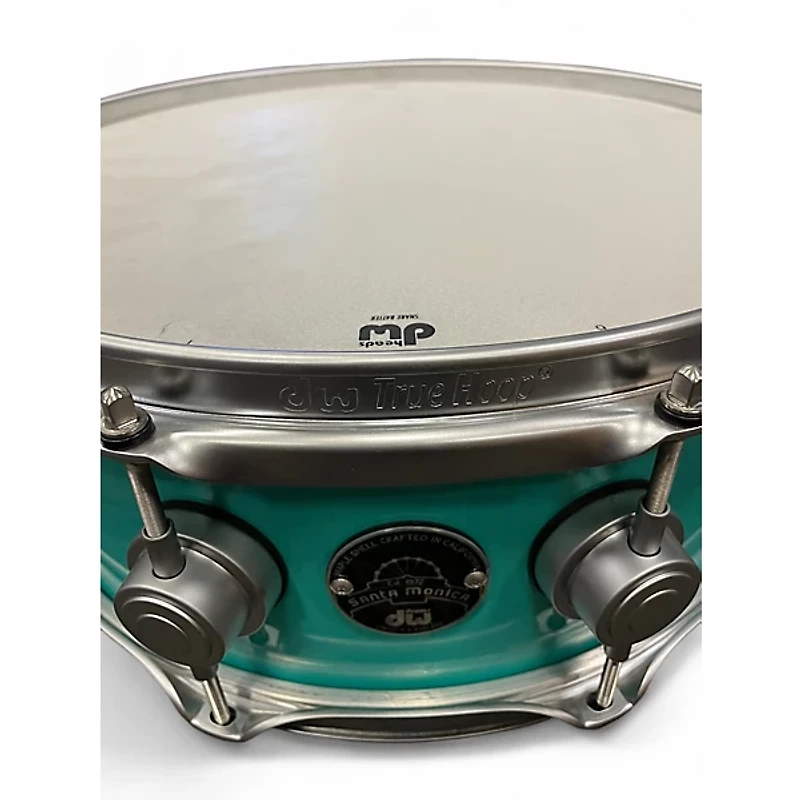 Used DW 14in collectors series santa monica Turquoise Drum