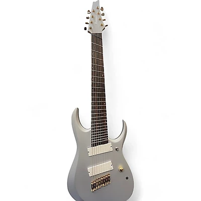 Used Ibanez RGDMS8 CLASSIC SILVER MATTE Solid Body Electric Guitar
