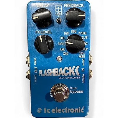 Used TC Electronic Flashback Delay And Looper Effect Pedal