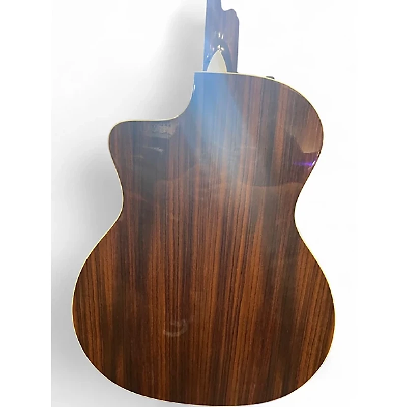 Used Taylor 214CE Deluxe Natural Acoustic Electric Guitar