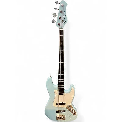 Used Bass Mods J BASS LIGHT BLUE Electric Bass Guitar