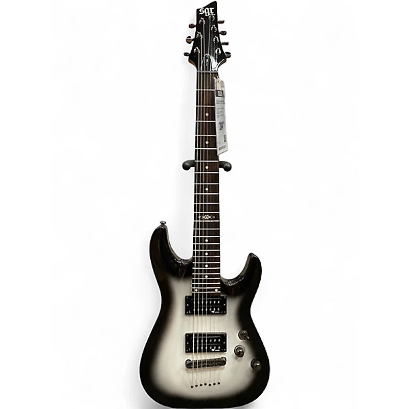 Used Schecter Guitar Research SGR C7 Silverburst Solid Body Electric Guitar