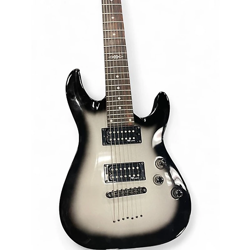 Used Schecter Guitar Research SGR C7 Silverburst Solid Body Electric Guitar