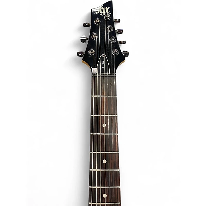 Used Schecter Guitar Research SGR C7 Silverburst Solid Body Electric Guitar