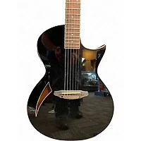 Used ESP LTD TL6 Black Acoustic Electric Guitar