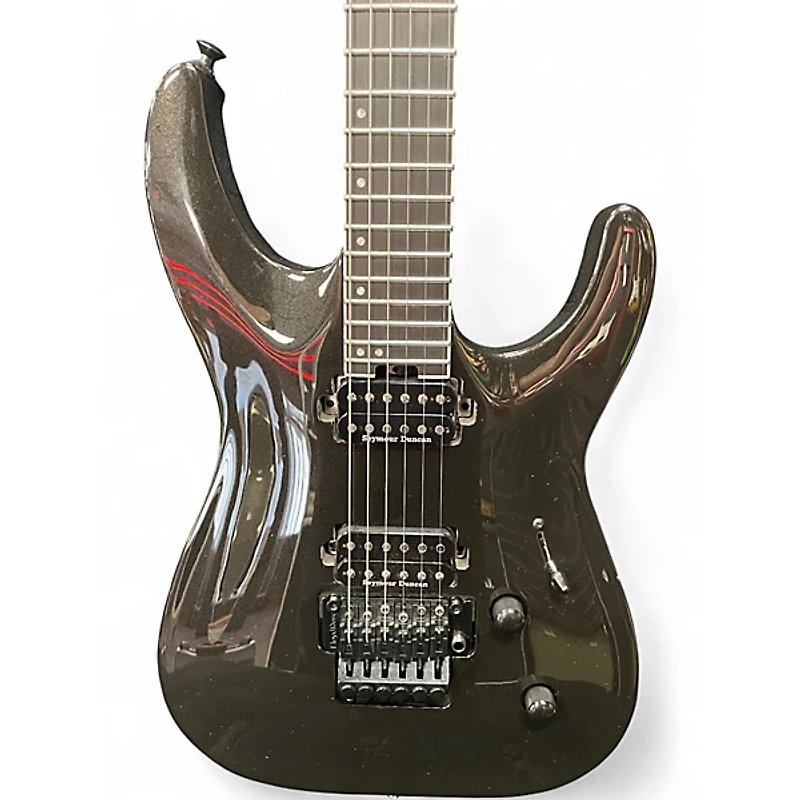 Used Jackson Dinky Pro Plus DKA Metallic Black Solid Body Electric Guitar