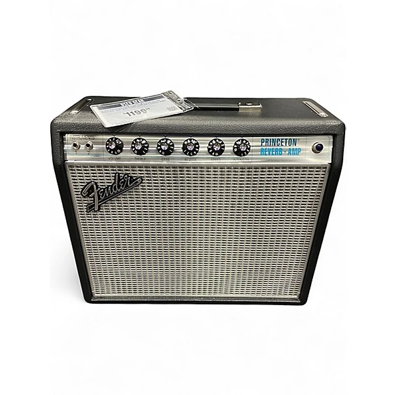 Used Fender 1968 Custom Princeton Reverb 12W 1x10 Tube Guitar Combo Amp