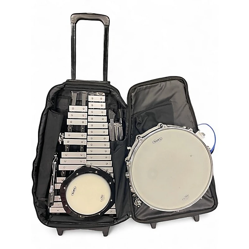 Used Mapex 14in Snare and Bell Kit Chrome Drum