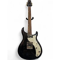 Used 2014 Roger Giffin Guitars TT Brazilian Rosewood Trans Black Solid Body Electric Guitar