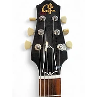 Used 2014 Roger Giffin Guitars TT Brazilian Rosewood Trans Black Solid Body Electric Guitar