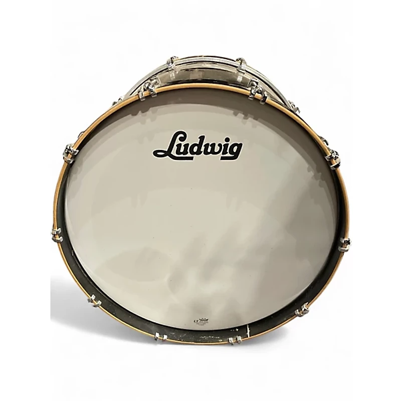 Used Ludwig 3 Piece NEUSONIC Black Drum Kit