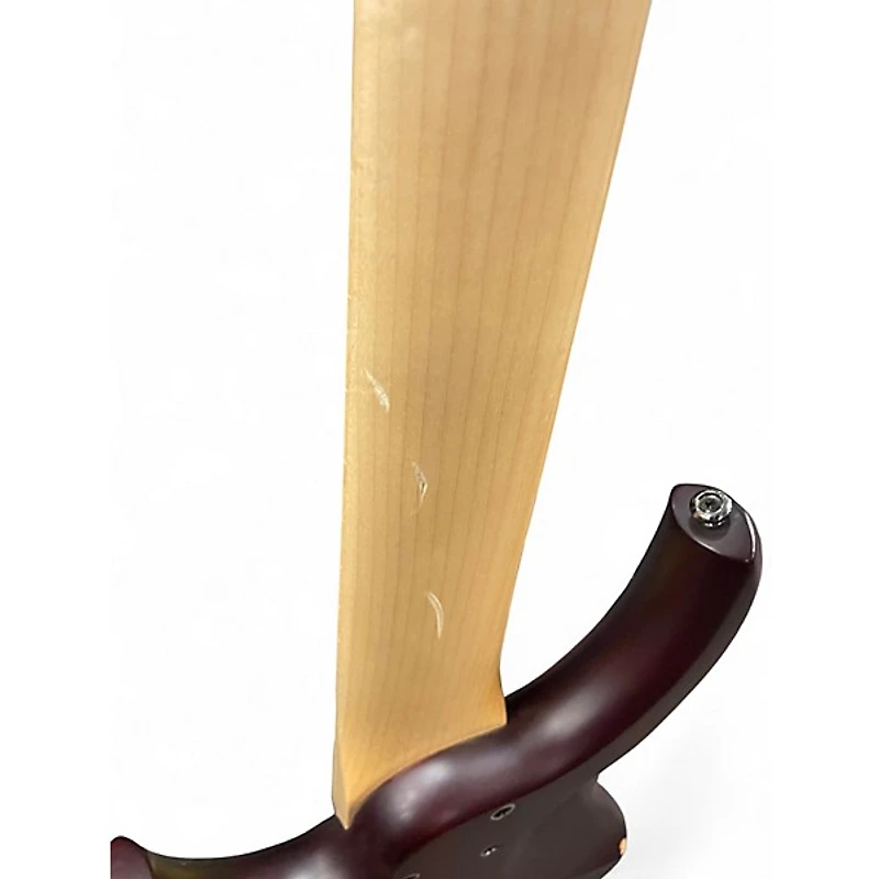 Used MTD KINGSTON SUPER 5 Crimson Red Burst Electric Bass Guitar