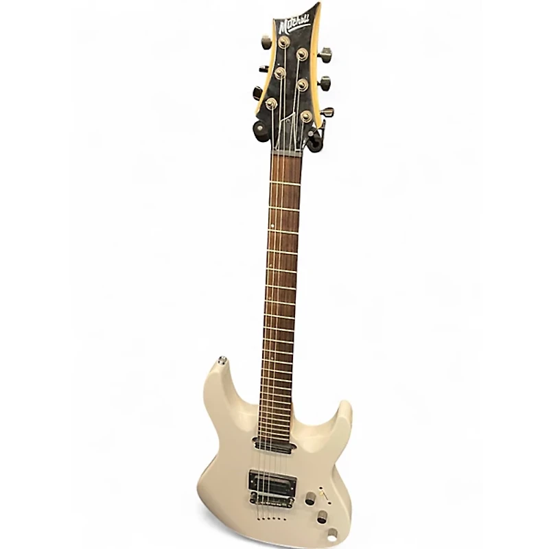 Used Mitchell MD200 Alpine White Solid Body Electric Guitar