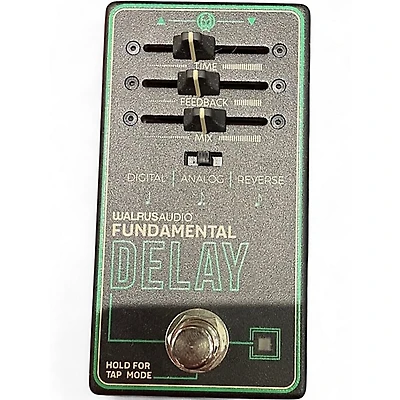 Used Walrus Audio FUNDAMENTAL DELAY Effect Pedal