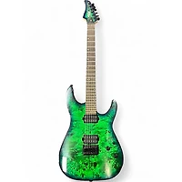 Used Schecter Guitar Research CR-6 AquaBurst Solid Body Electric Guitar