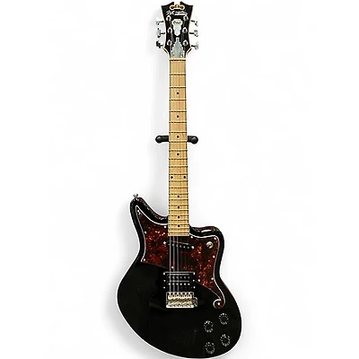 Used D'Angelico Premier Series Black Solid Body Electric Guitar