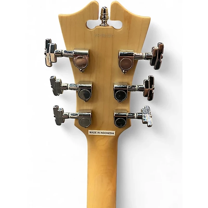Used D'Angelico Premier Series Black Solid Body Electric Guitar