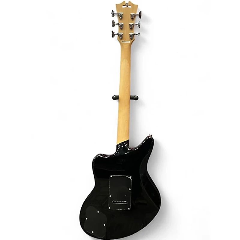 Used D'Angelico Premier Series Black Solid Body Electric Guitar