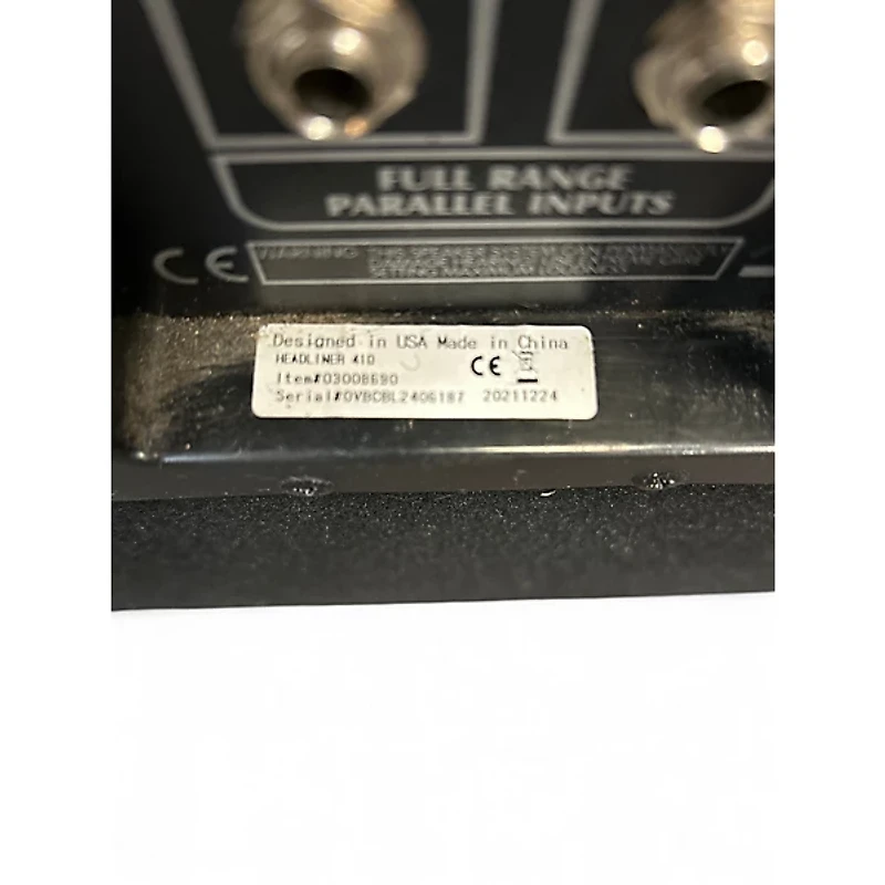 Used Peavey HEADLINER 410 Bass Cabinet