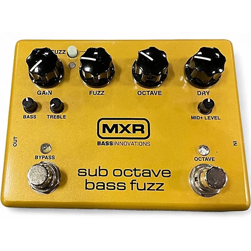 Used MXR Sub Octave Bass Fuzz Effect Pedal