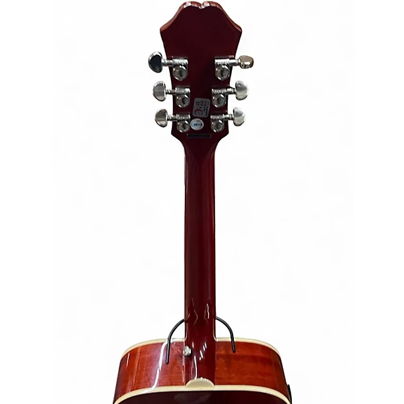 Used Epiphone Hummingbird Pro Faded Cherry Acoustic Electric Guitar