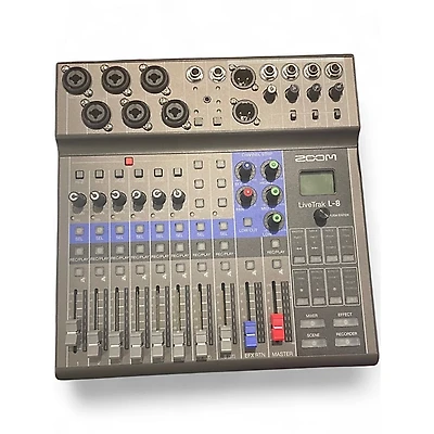 Used Zoom LIVETRAK L-8 Unpowered Mixer
