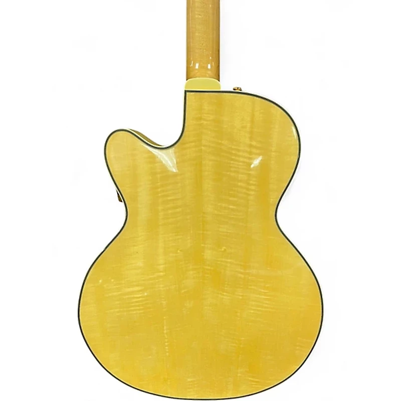 Used Epiphone Joe Pass Emperor Natural Hollow Body Electric Guitar